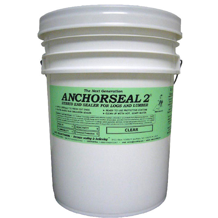 Anchorseal 2 Clear End Sealer: Protect Your Logs and Lumber the Right Way