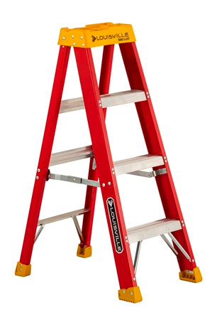 4-FOOT FIBERGLASS STEP LADDER