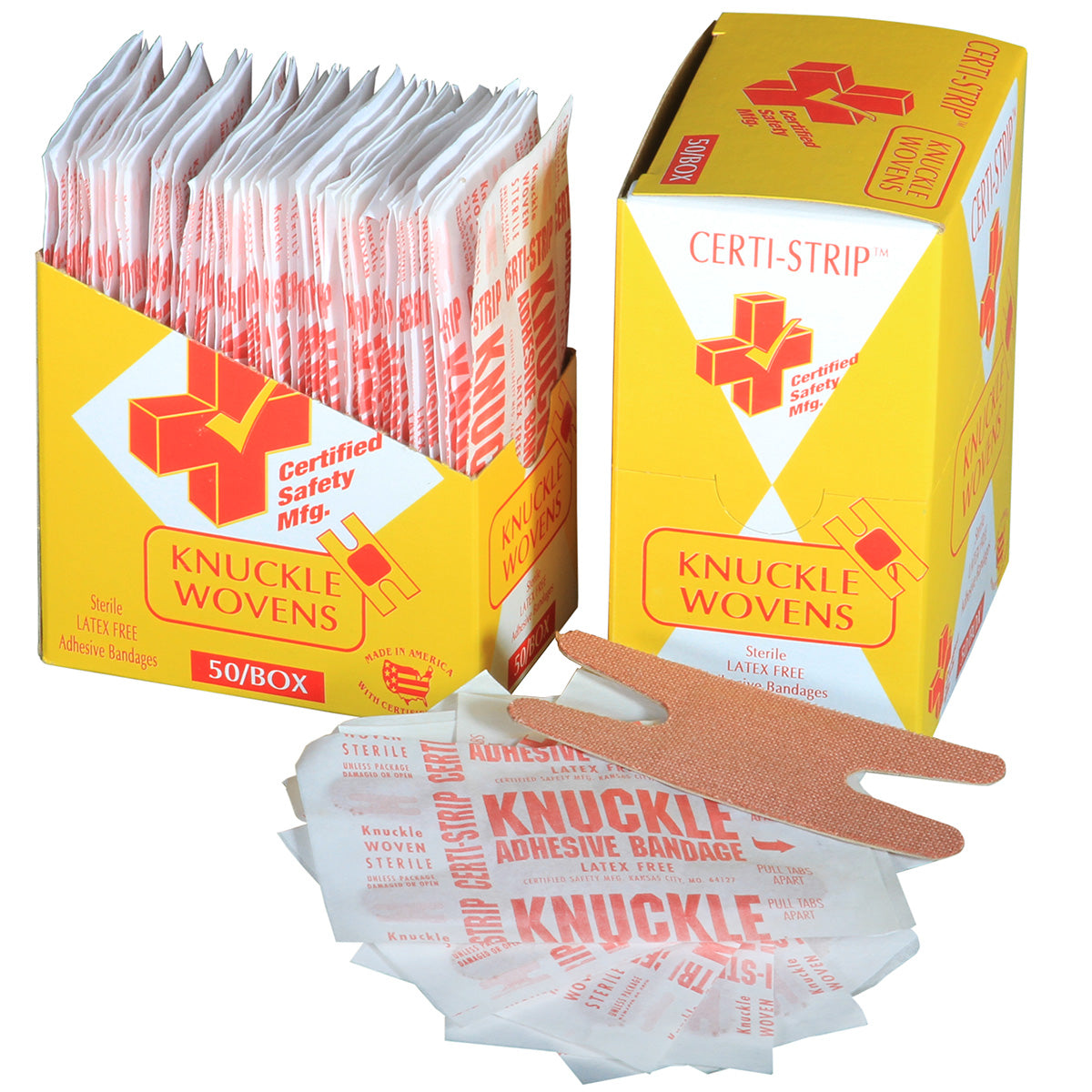 Certi-Strip Knuckle Bandages, 220-220