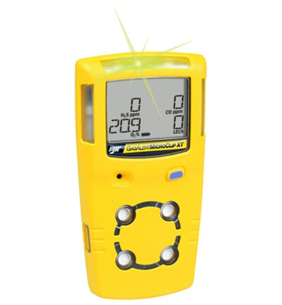 BW Technologies GasAlertMicroClip XT 4-Gas Detector, MC2-XWHM-Y-NA