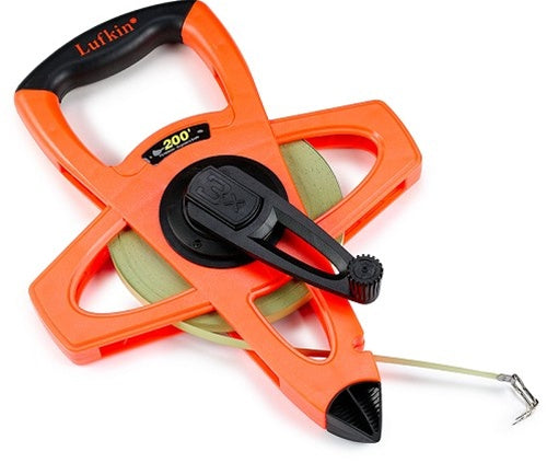 Lufkin 100' Hi-Viz Atlas NY-Clad Measuring Tape