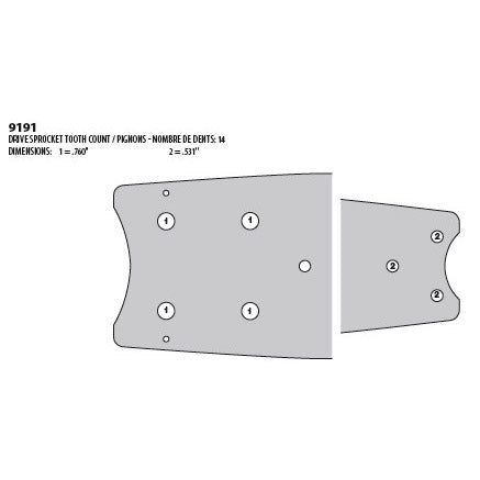 59 In. Slasher Bar for CSI DL-4400