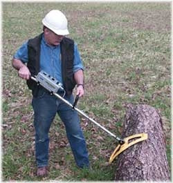 RENS P-4000 Metal Detector for Logs