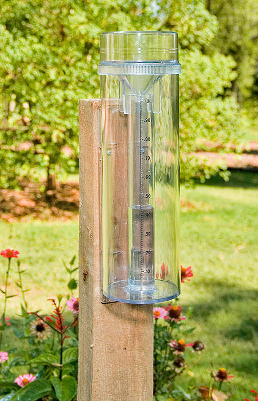 All-Weather English Rain Gauge