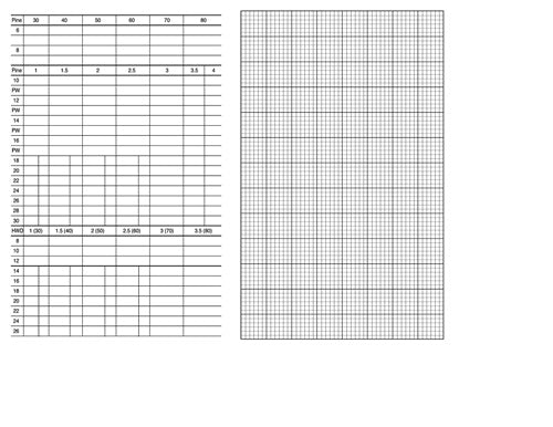 Multi-Purpose Tally Cards (50/pk)