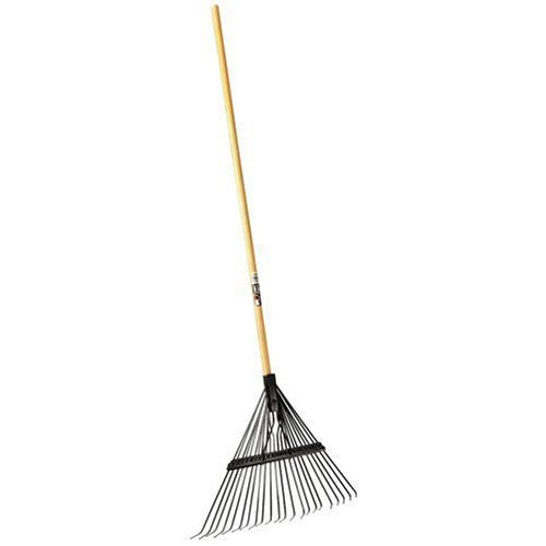 Ames 22 Tines Leaf Rake w/ 48" Wood Handle, 1936300