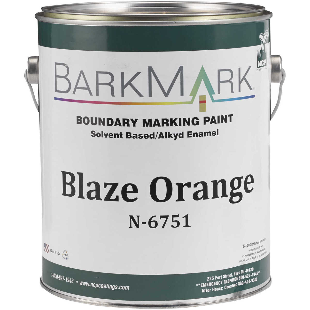 Bark Mark Boundary Marking Paint, Gallon