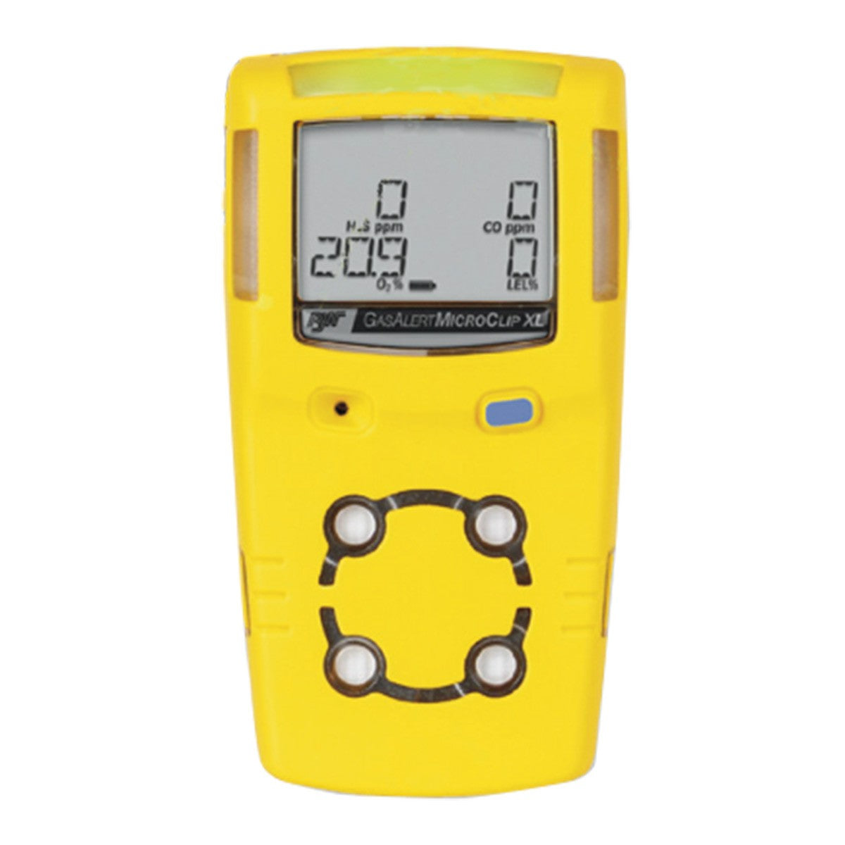 BW Technologies GasAlertMicroClip XT 4-Gas Detector, MC2-XWHM-Y-NA