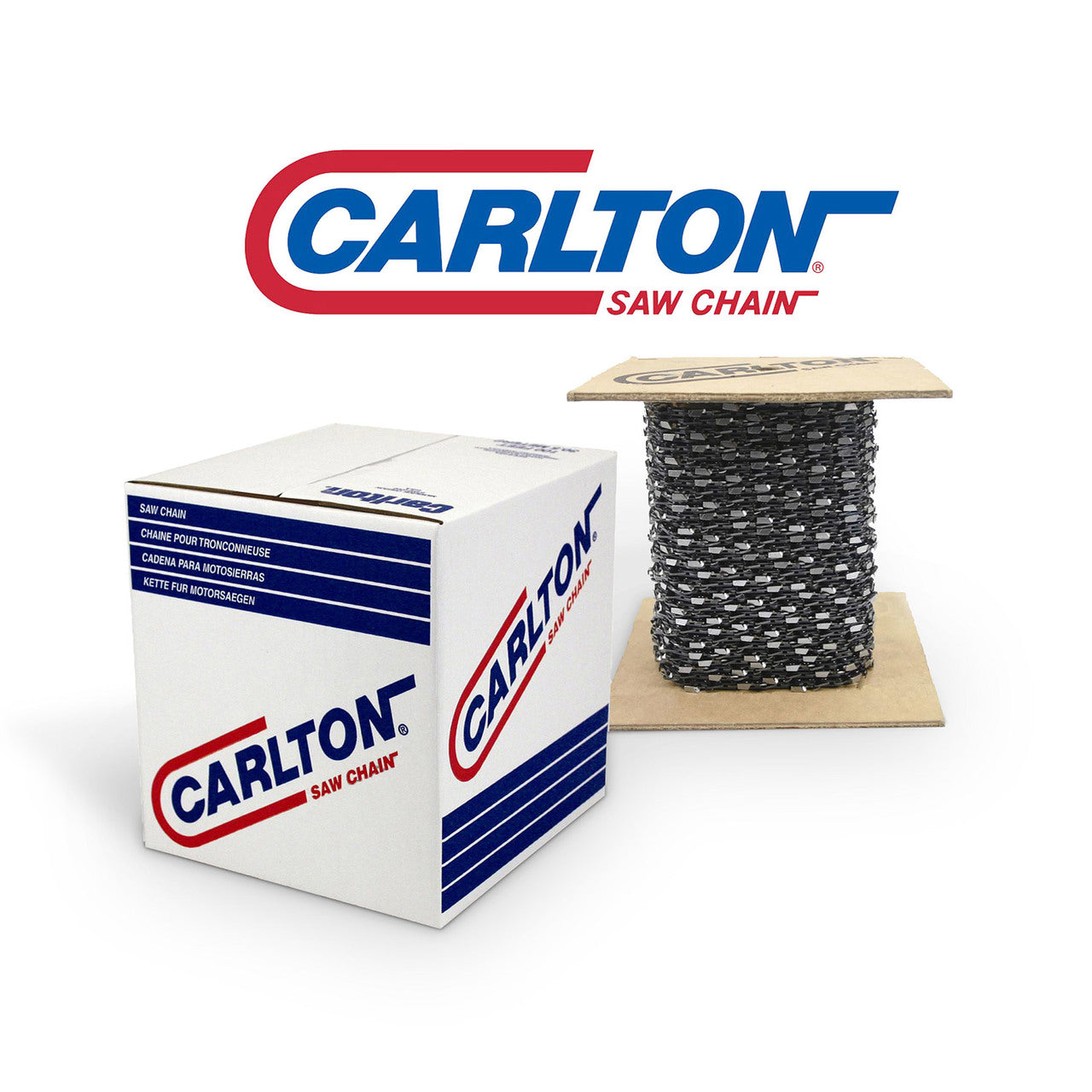 Carlton B8HC Harvester Chamfer Chisel Saw Chain, 100' Roll