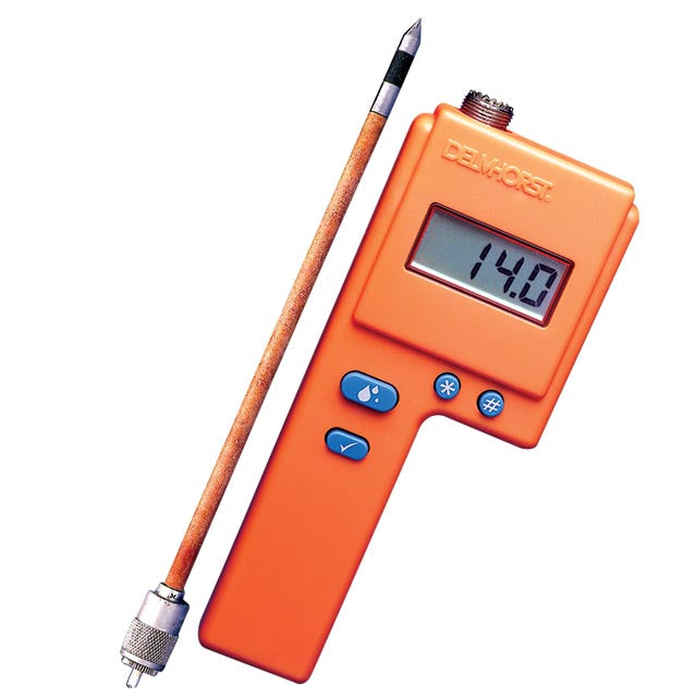 Delmhorst F-2000, 1235 Hay Moisture Meter - 10" Prod
