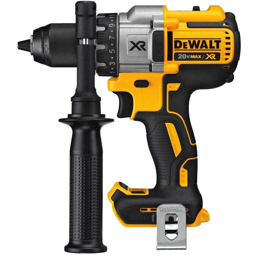 DeWalt 20-Volt Max XR Lithium Ion Brushless Drill / Driver Kit, DCD991P2