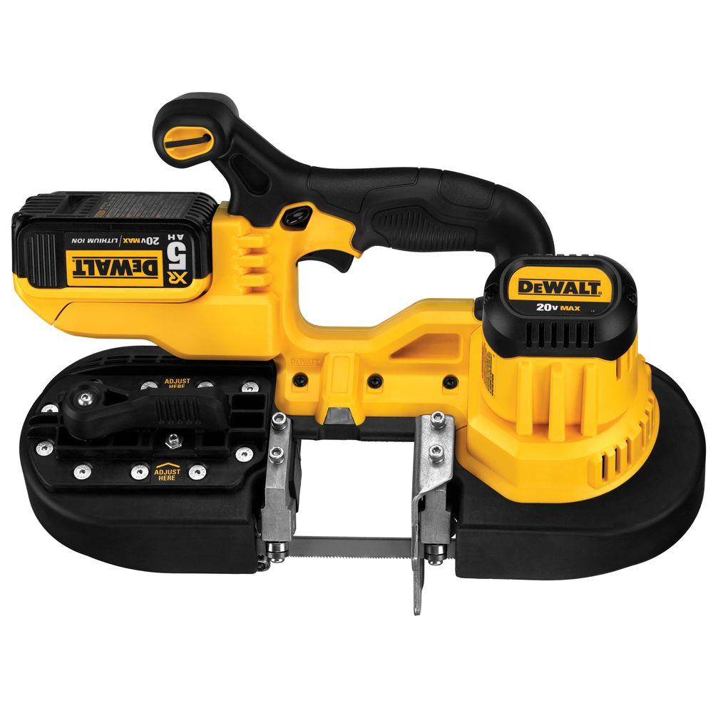 DeWalt 20-Volt Max Lithium Ion Band Saw Kit, DCS371P1