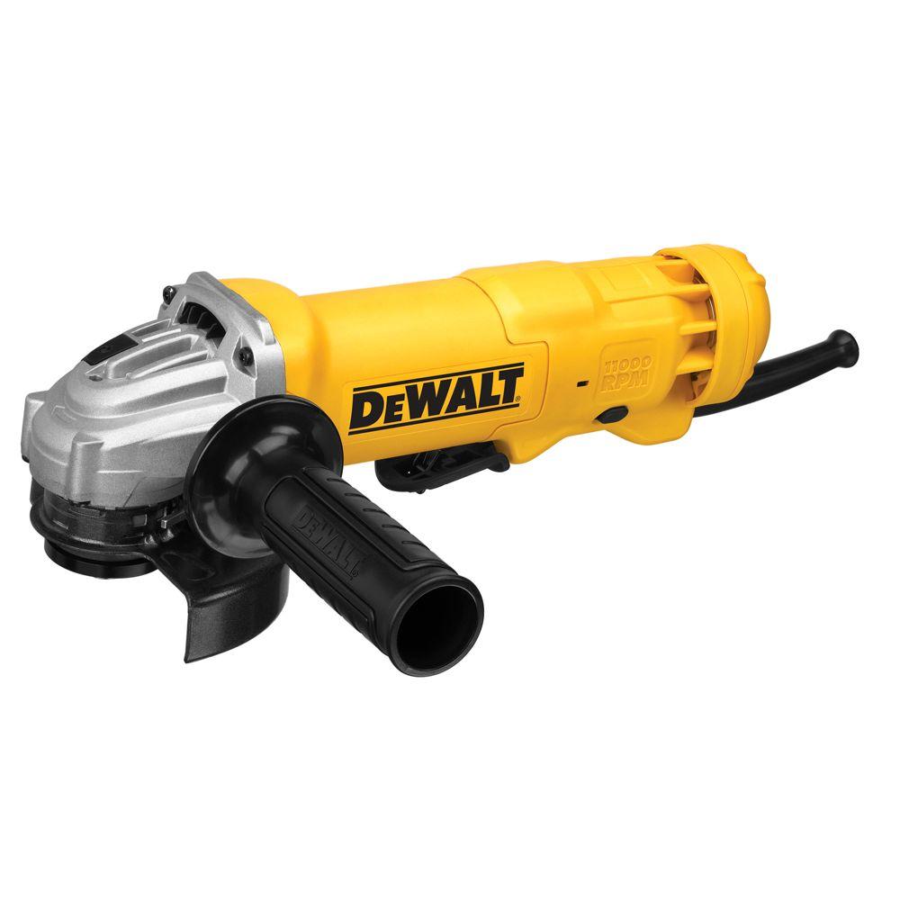 DeWalt 120 Volt 4-1/2" Corded Small Angle Grinder w/ No Lock-On, DWE402N