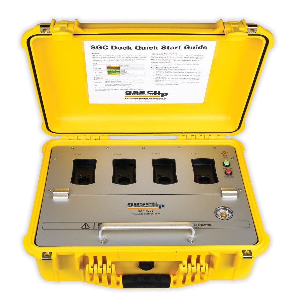 Gas Clip Technologies Multi-Gas Dock - Bump Stations-Kit, SGC-DOCK