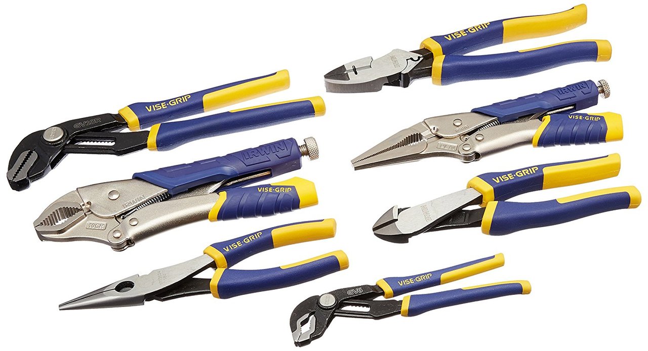 Irwin Vise Grip 7 Pc. Groovelock Pliers Set, 1802537