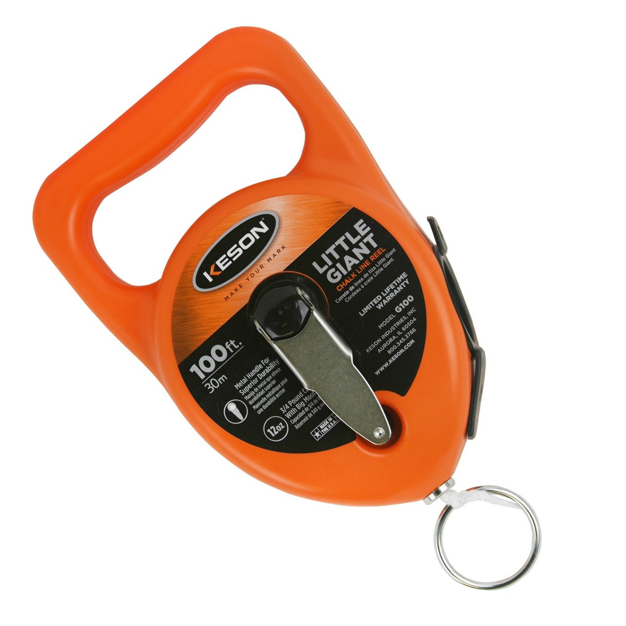 Keson Little Giant Chalk Line Reel, G100