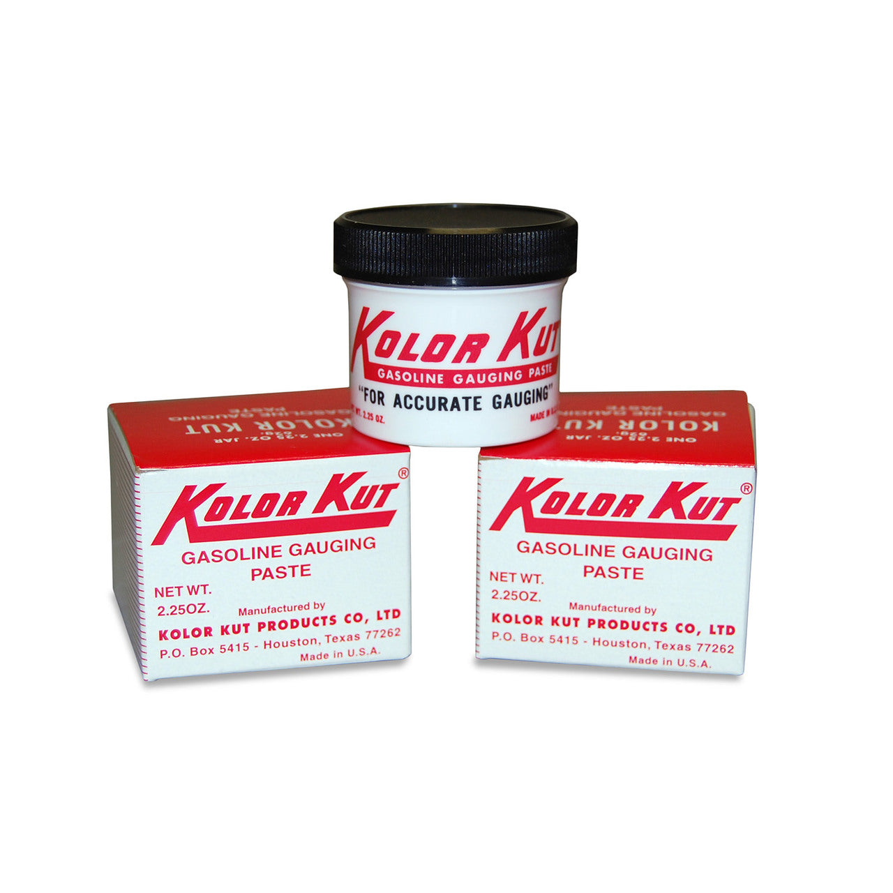 Kolor Kut Gasoline Gauging Paste, 2.25 oz Jar, KK02