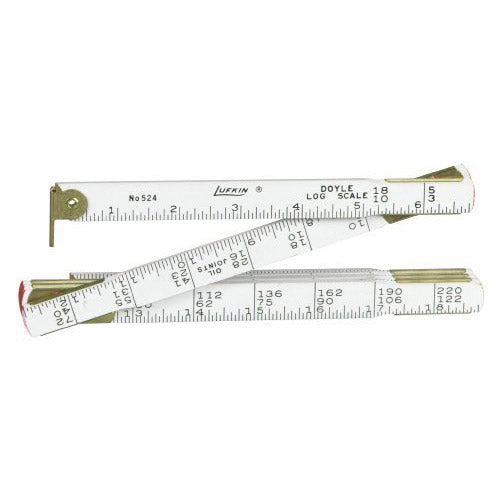 Lufkin Folding Log Rule-Doyle Scale