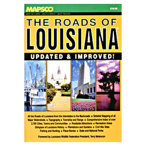 Travel Maps - The Roads of Louisiana, N. Carolina, Colorado, Oklahoma, Texas and New Mexico
