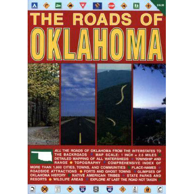 Travel Maps - The Roads of Louisiana, N. Carolina, Colorado, Oklahoma, Texas and New Mexico