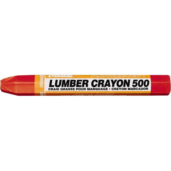 Markal Fluorescent Lumber Crayons #500 (Case of 72)
