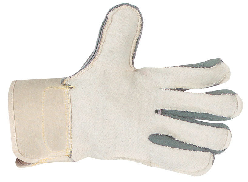 Memphis Big Jake Leather Palm Gloves, 2.75" Safety Cuffs, 1700