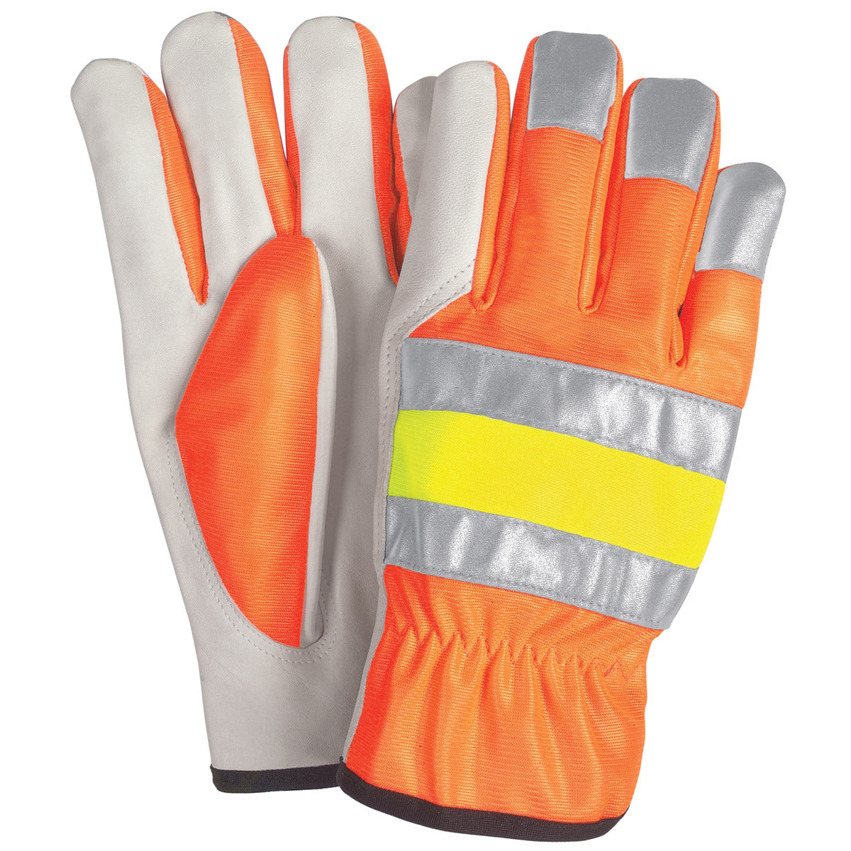 Memphis Luminator Hi-Viz Reflective Keystone Thumb Driver's Gloves