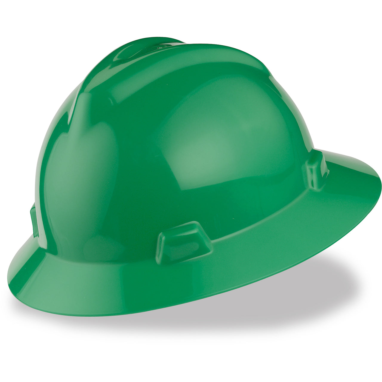 MSA Full Brim Hard Hat (Four Point Staz-On Suspension)
