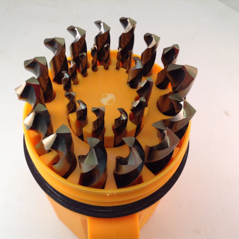 Norseman Blaze Orange Ultradex Jobber Drill Bit Set