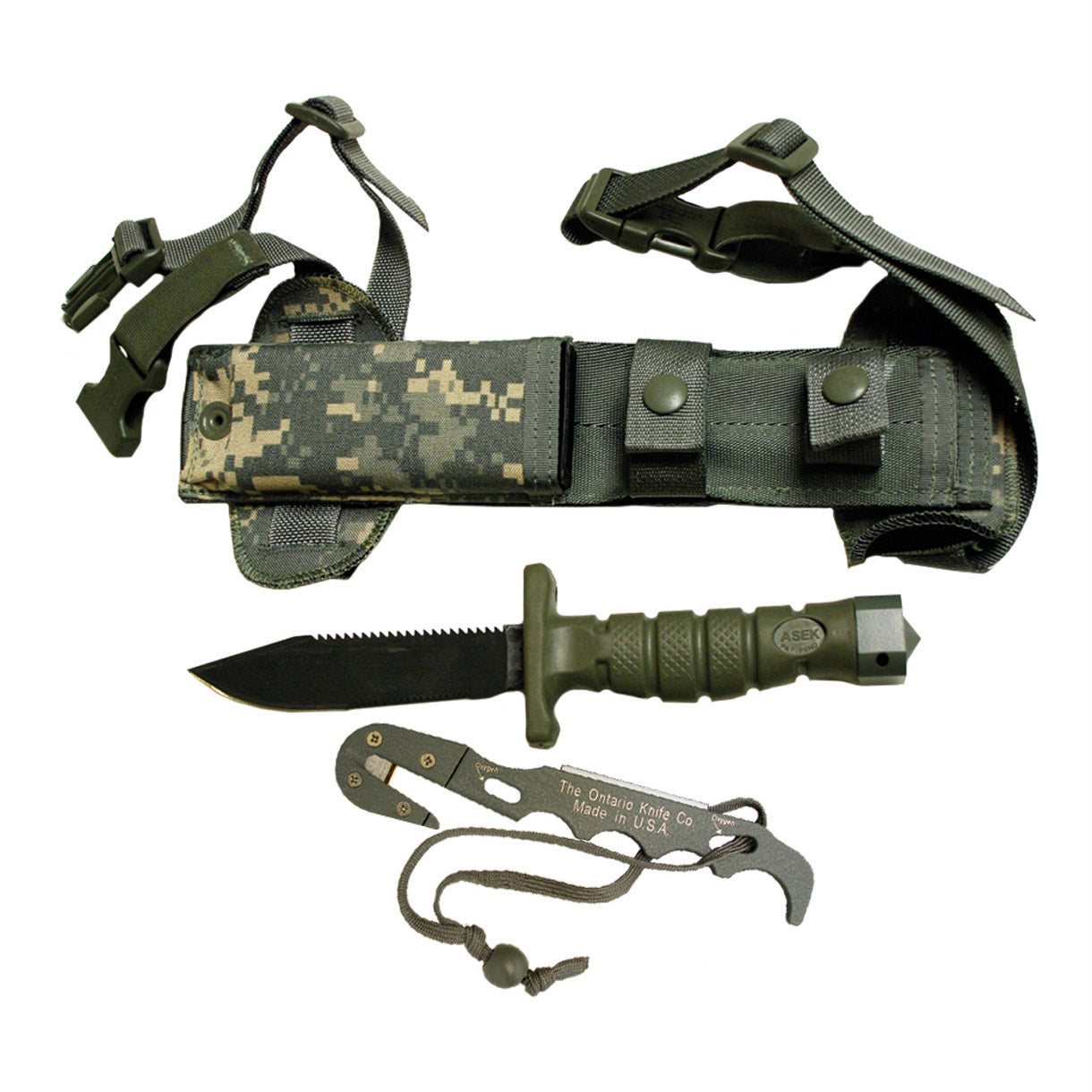 Ontario ASEK Survival Knife System FG/UC, 1410
