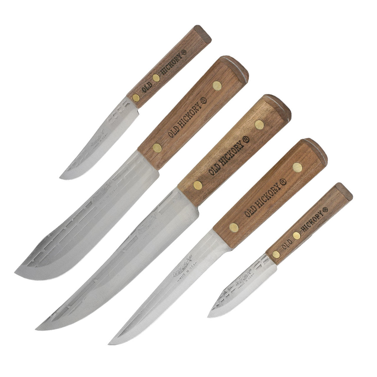 Ontario 5 Piece Old Hickory Cutlery Set (705), 7180