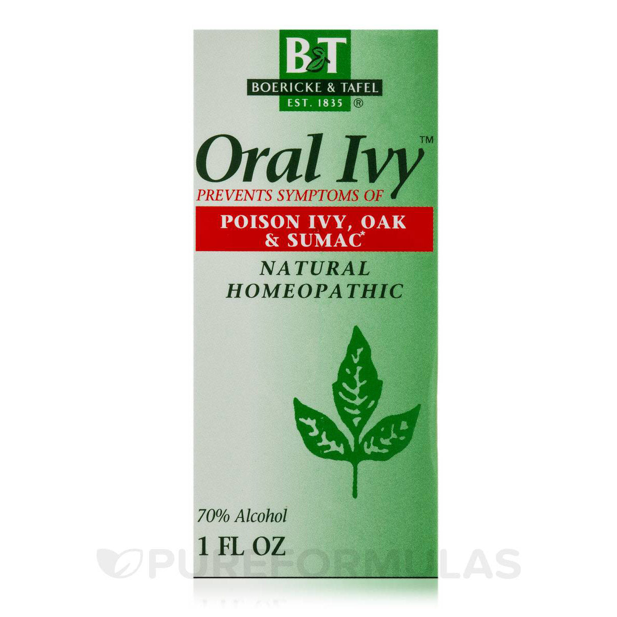 Oral Ivy for Natural Homeopathic Poison Ivy, Oak & Sumac Relief
