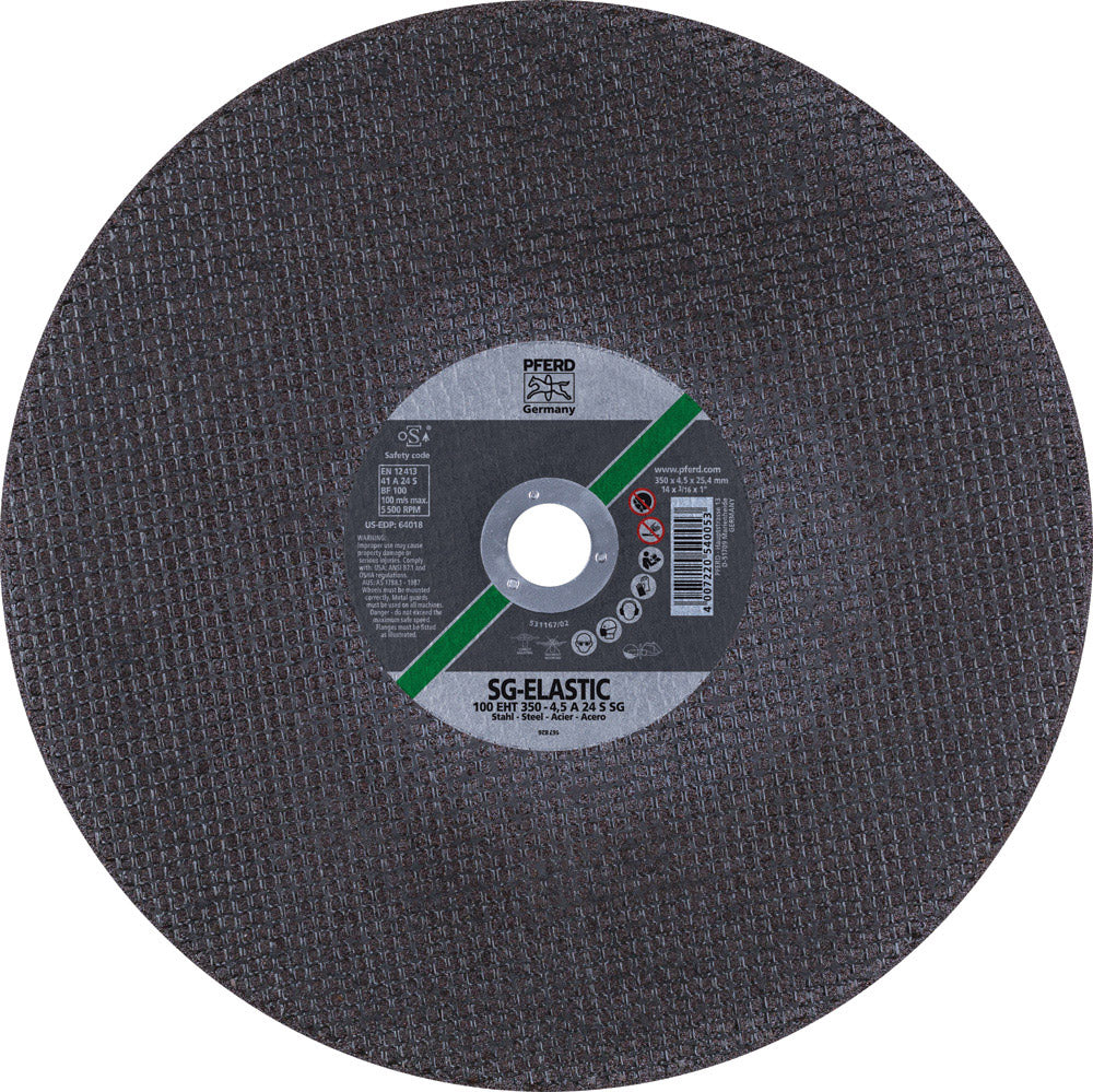PFerd Performance SG-Elastic For Steel Saw Blades, Cut-Off Wheels