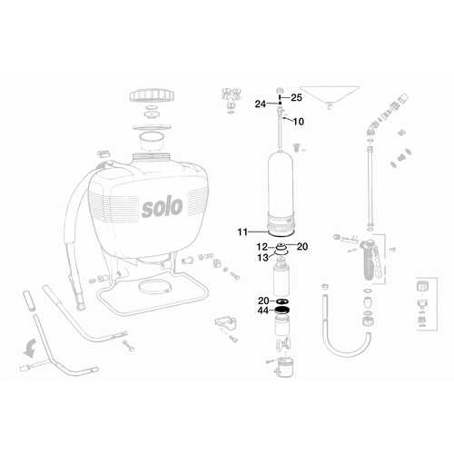 Solo Piston Pump Repair Kit