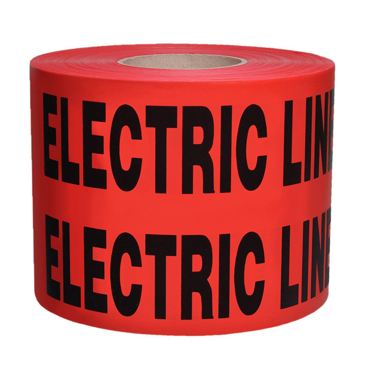 Presco Red Caution Buried Electric Line Below Tape 4 mil - B6104R6