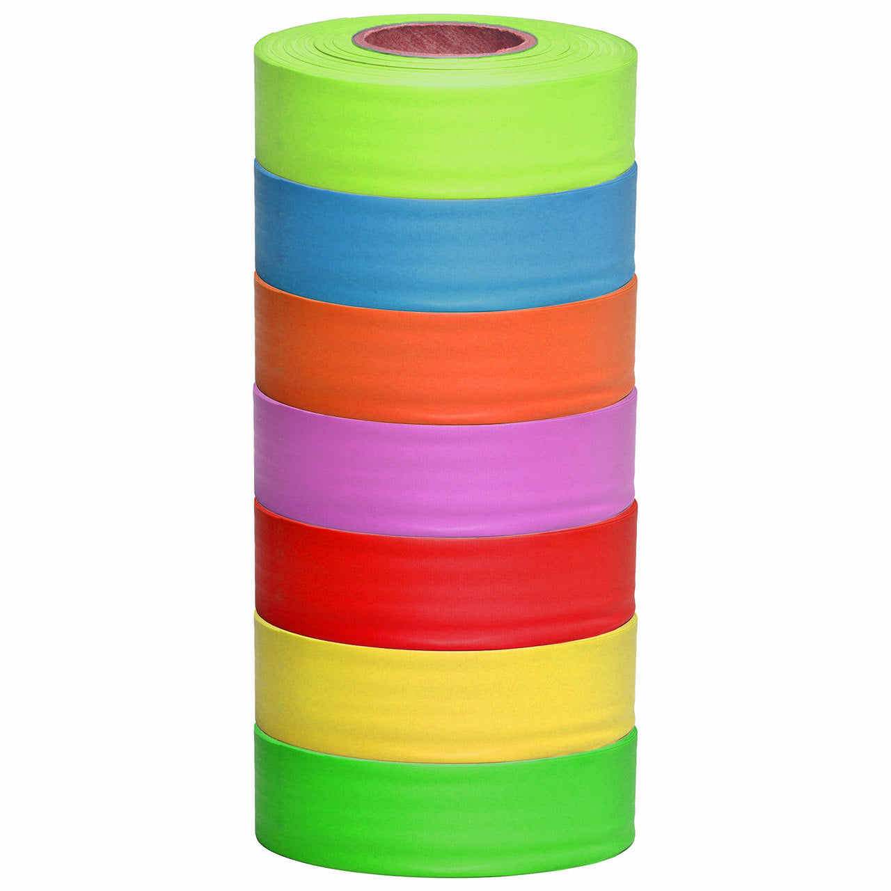 Presco Fluorescent / Glo Vinyl Roll Flagging Tape