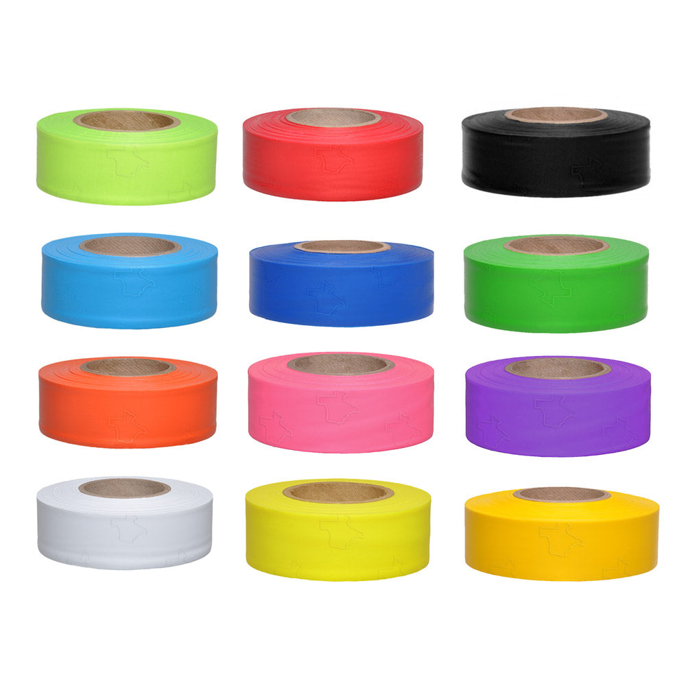 Presco Texas Vinyl Roll Flagging Tape