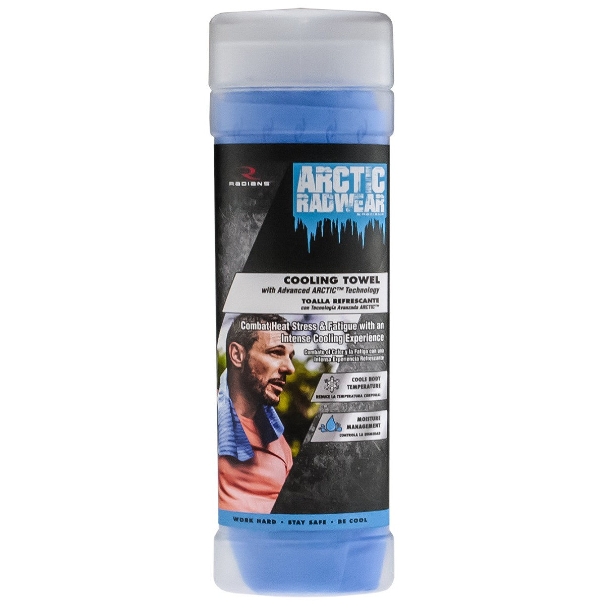 Radians Arctic Radwear Blue Cooling Towel, RCS10