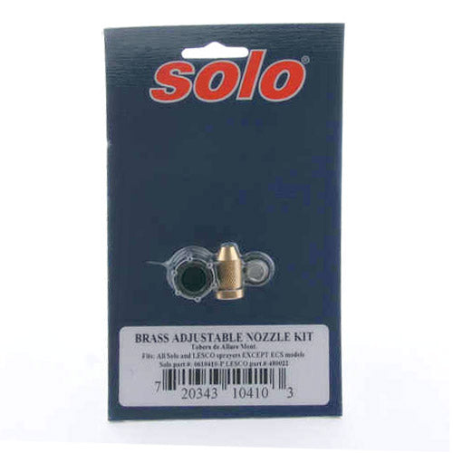 Solo Brass Adjustable Nozzle Kit