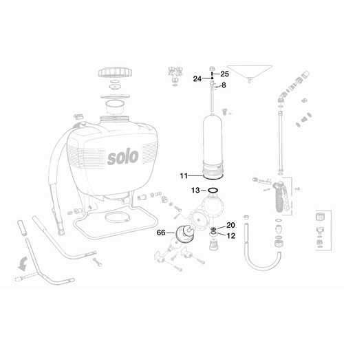 Solo Diaphragm Pump Repair Kit