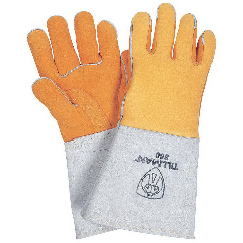 Tillman Gold Elkskin Welder's Gloves