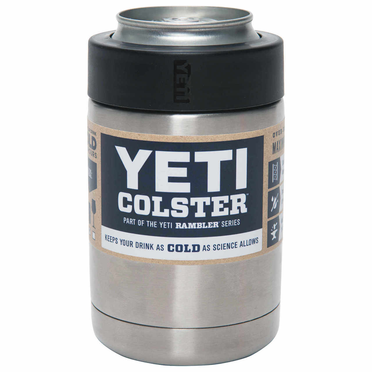 YETI Rambler Colster, Stainless Steel, 12 oz