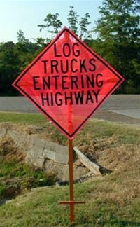 Mesh Sign Stand | CSP Forestry