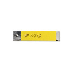 Aluminum Tags with Cardboard Backing