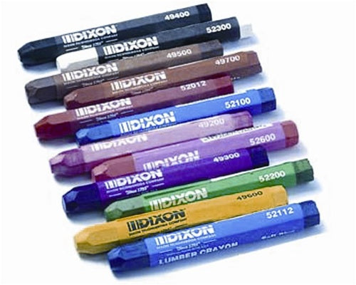 Dixon Ticonderoga 52200 Crayon Lumber Extruded Green: Lumber Crayons &  Holders (072067522009-1)
