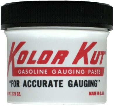 Kolor Kut Gasoline Gauging Paste, 2.25 oz Jar, KK02