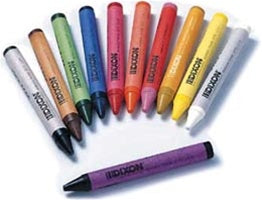 Dixon American Marking Crayons, 12 Count