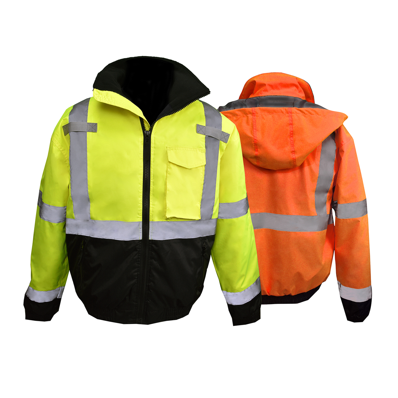 Radians Class 3 Bomber Jacket w/ Quilted Built-In Liner, SJ11QB-3Z ...
