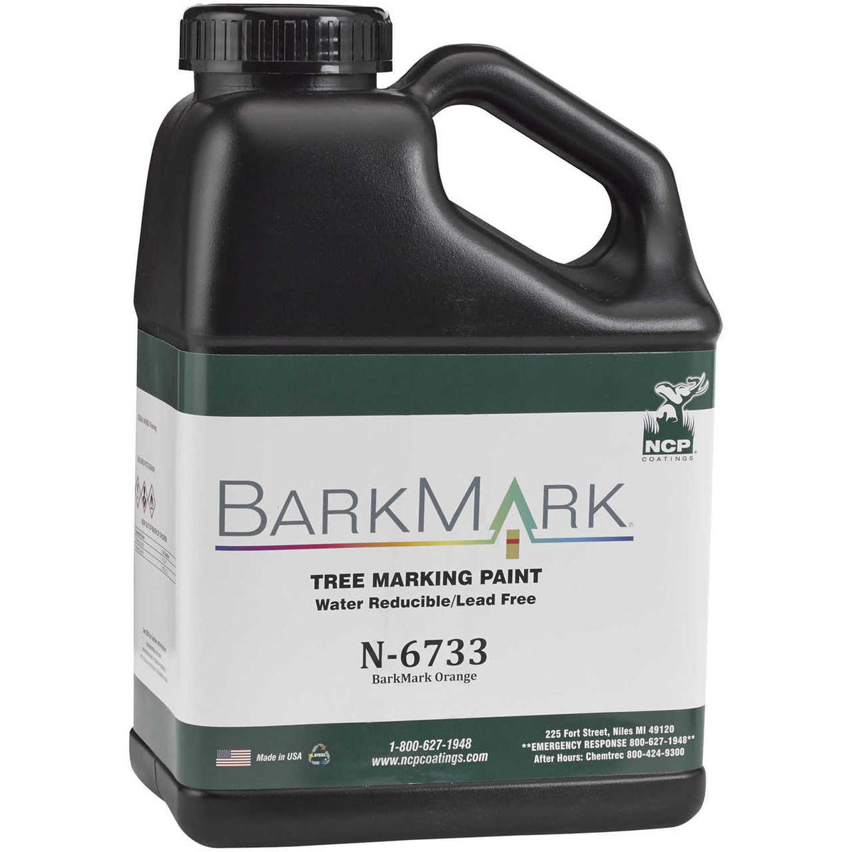 Painted Tree Bar Code Tree Marking Paint | CSP Forestry
