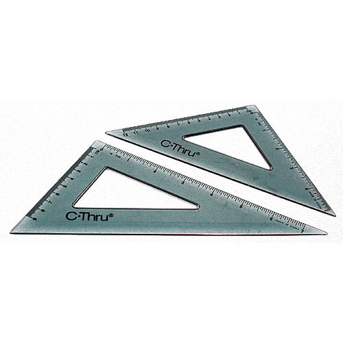 C-Thru KT-90 Plastic Triangle Set